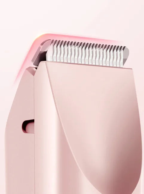 2-in-1 Women's Razor: Wet/Dry Trimmer